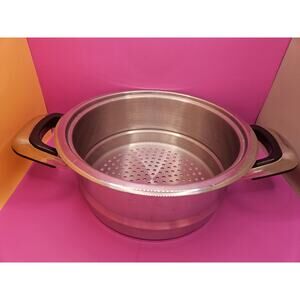 Excelsior stainless steel steamer colander Very Good Condition b60